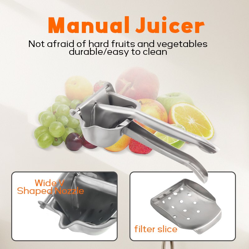 Daosheng Hand Press Lime Juicing Tool Squeezer Stainless Steel 304 Lemon Juicer