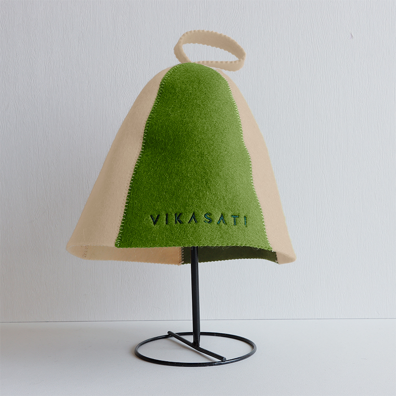 Felt Sauna Hats Wool Felt Embroidered Sauna Hats