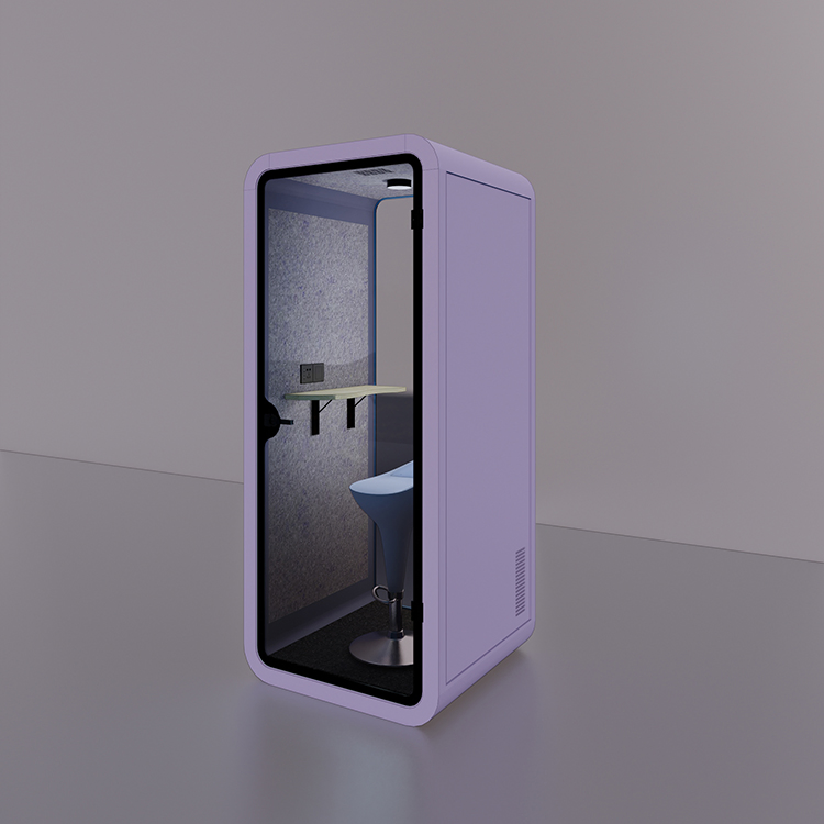 Soundproof Private S Size Sound Proof Noise Insulation Mobile Office Phone Telephone Booth