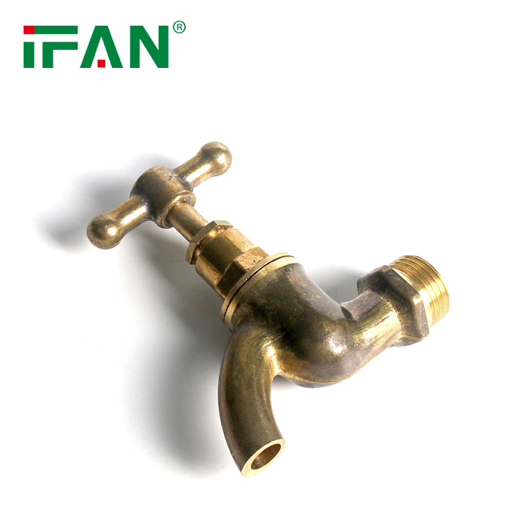 Латунный садовый кран Ifan Full Size Brass Bibcock