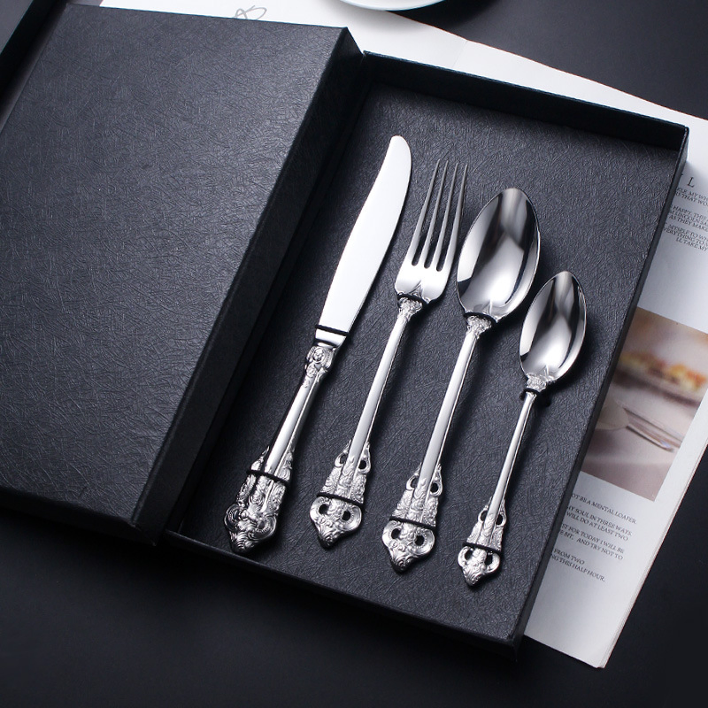 Stainless Steel Cutlery Set Palace Series High-End Hotel Cutlery Set