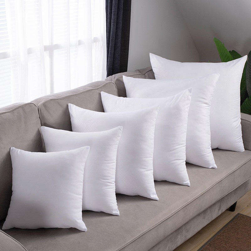 Custom Soft and Comfortable Polyester Decorative Throw Pillow Insert