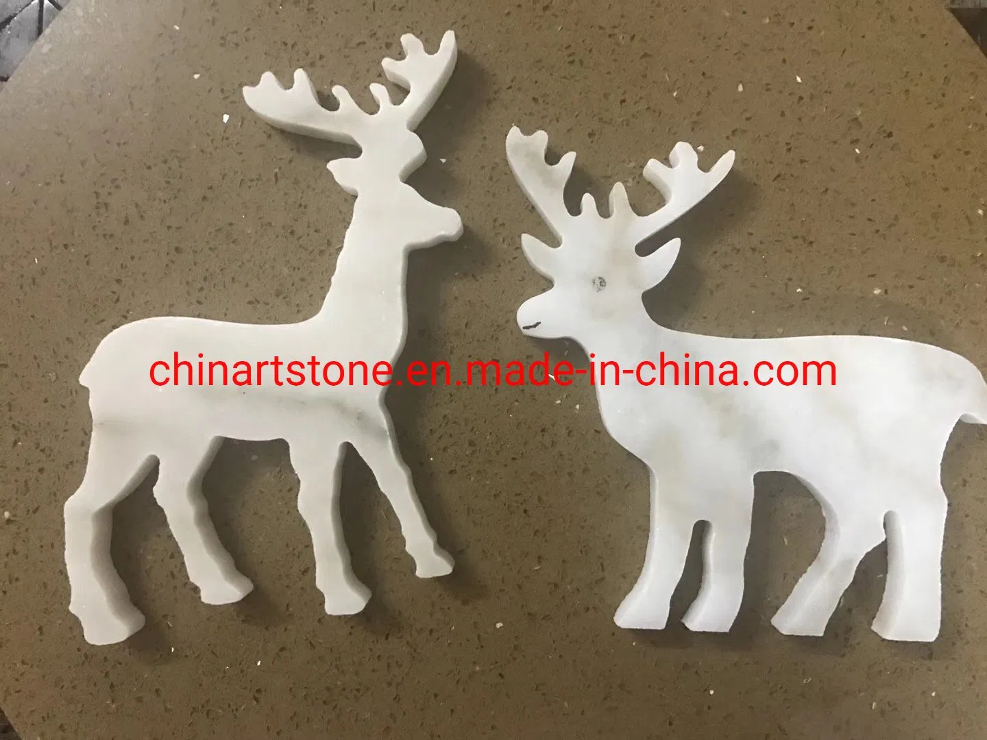 Marble Deer Products for Christmas Decoration