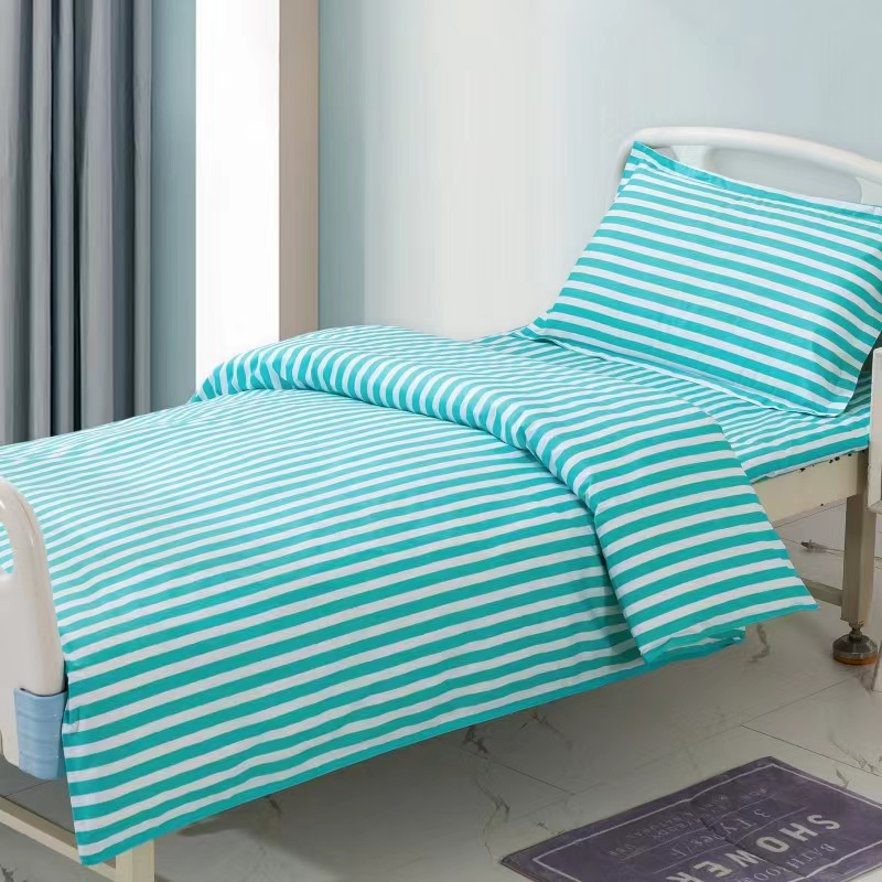 China Origin Poly Cotton Hospital Bed Sheet 1.8*2.0 Skin Friendly