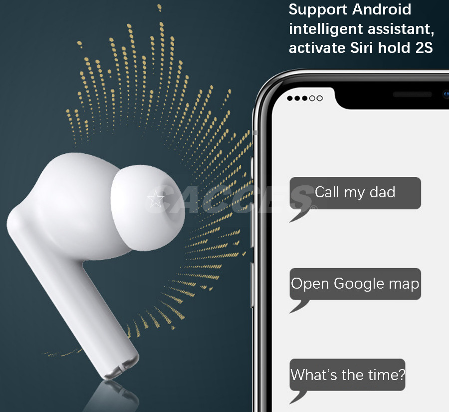Беспроводные наушники Bluetooth 5.3, 120ч работы, защита от влаги