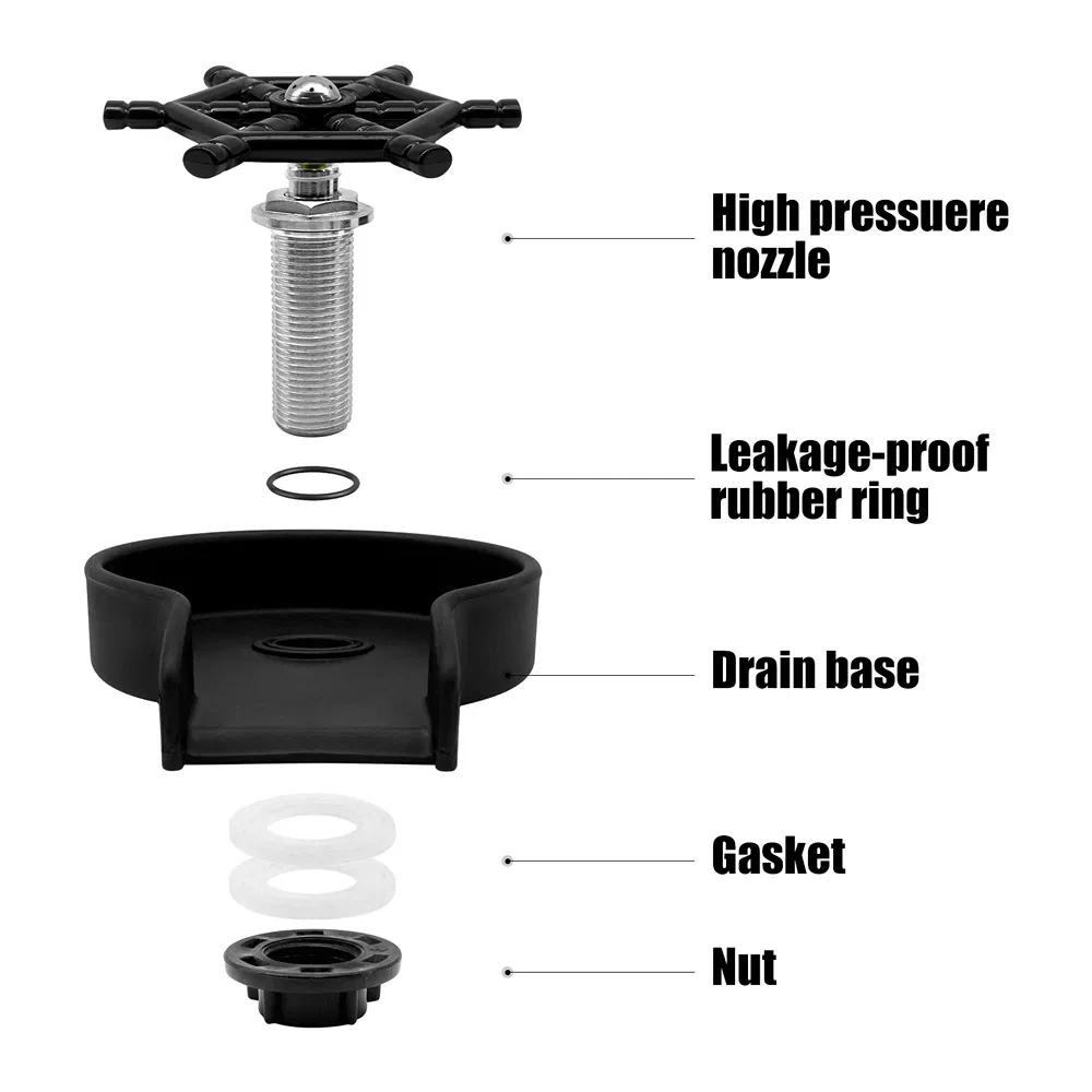 Hygienic Cw-03 Sliver Color Bottle Cup Glass Ware Washer