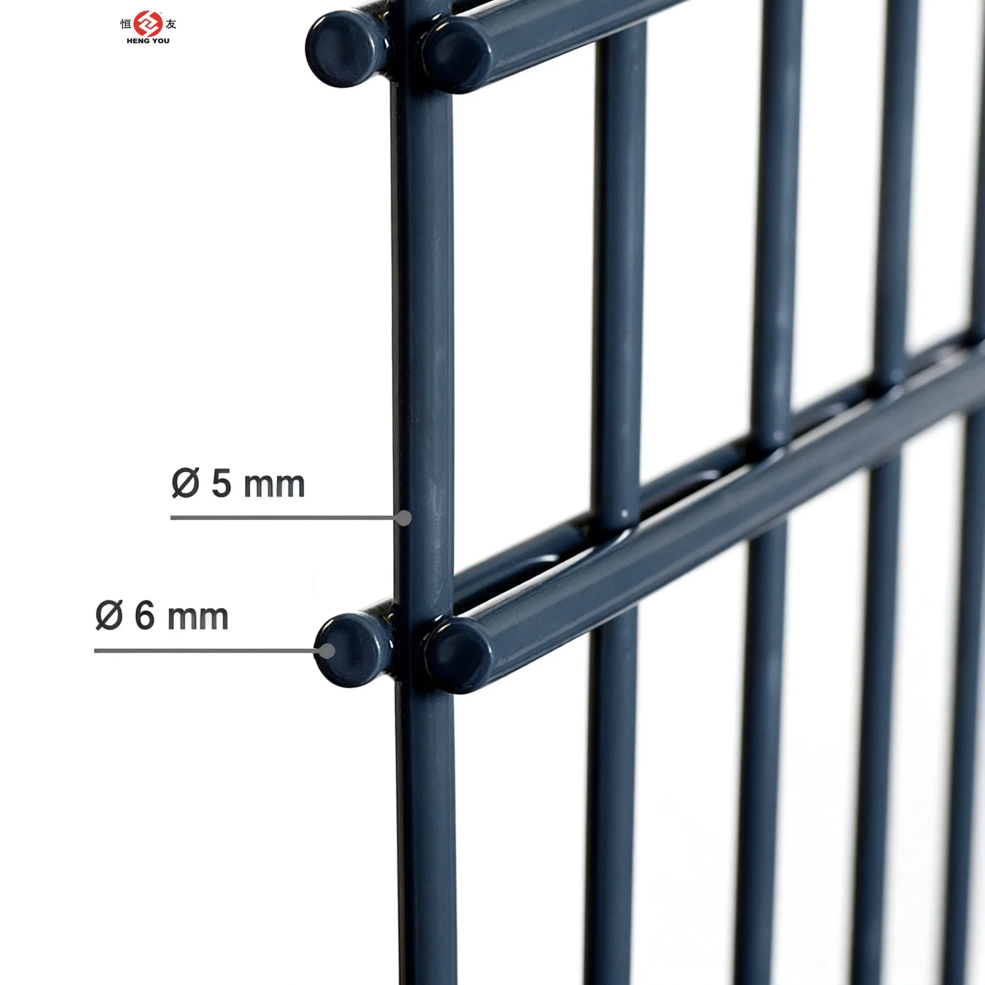 868/656 2D Double Wire Mesh Metal Fence/Outdoor Fence Panel / Panel Outdoor Fence Delivers Reliable Residential Commercial Protection Fencing