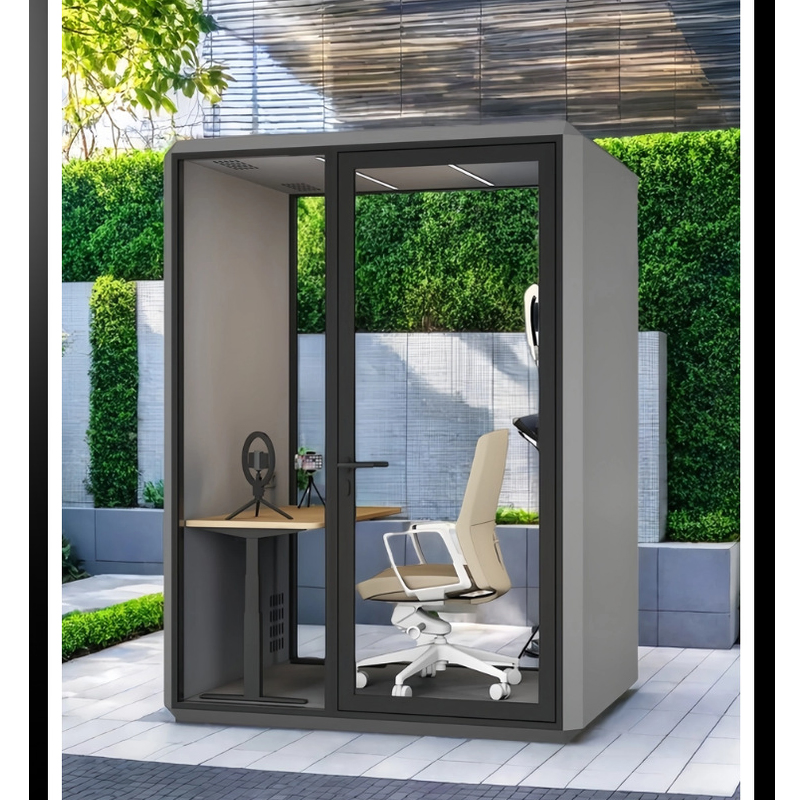 Outdoor Office Movable Soundproof Cabin