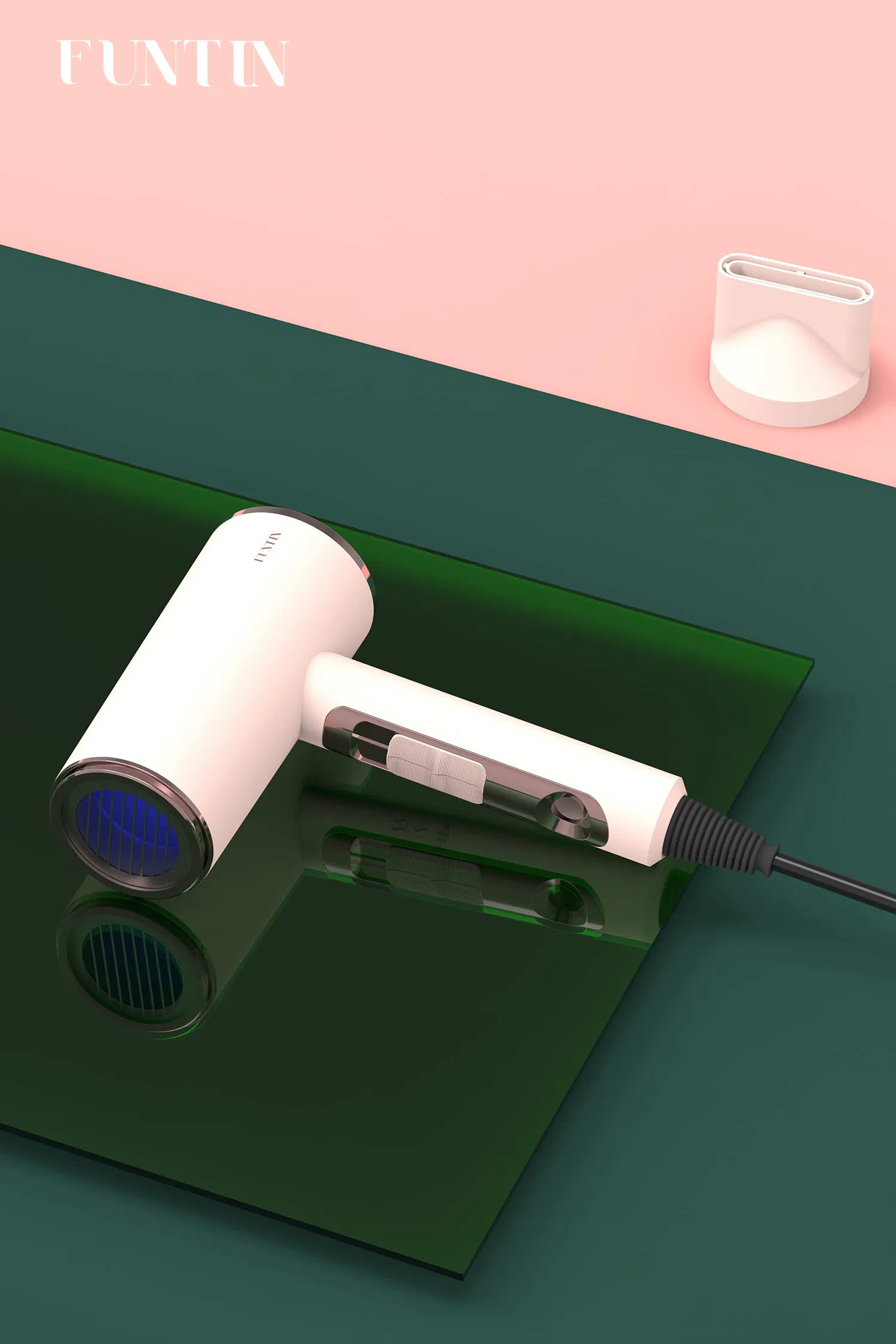 New-Style Fashionable 2023 Updated Diffuser 1800W Women Curly Ionic Hair Dryer