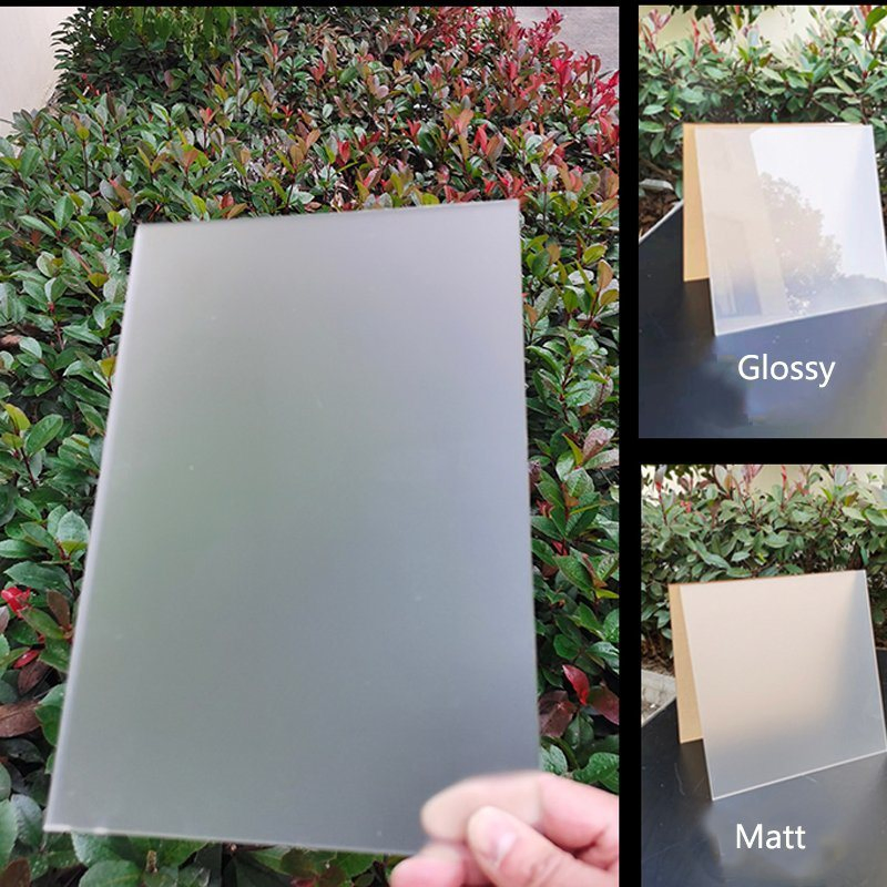 Double Sided Translucent Matt Lighting Column Acrylic Sheet Clear 5mm