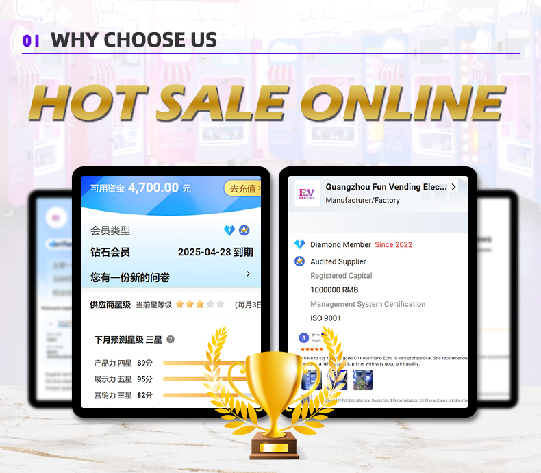 Professional Customize Automatic 3D Printer UV Phone Case Printing Vending Machine