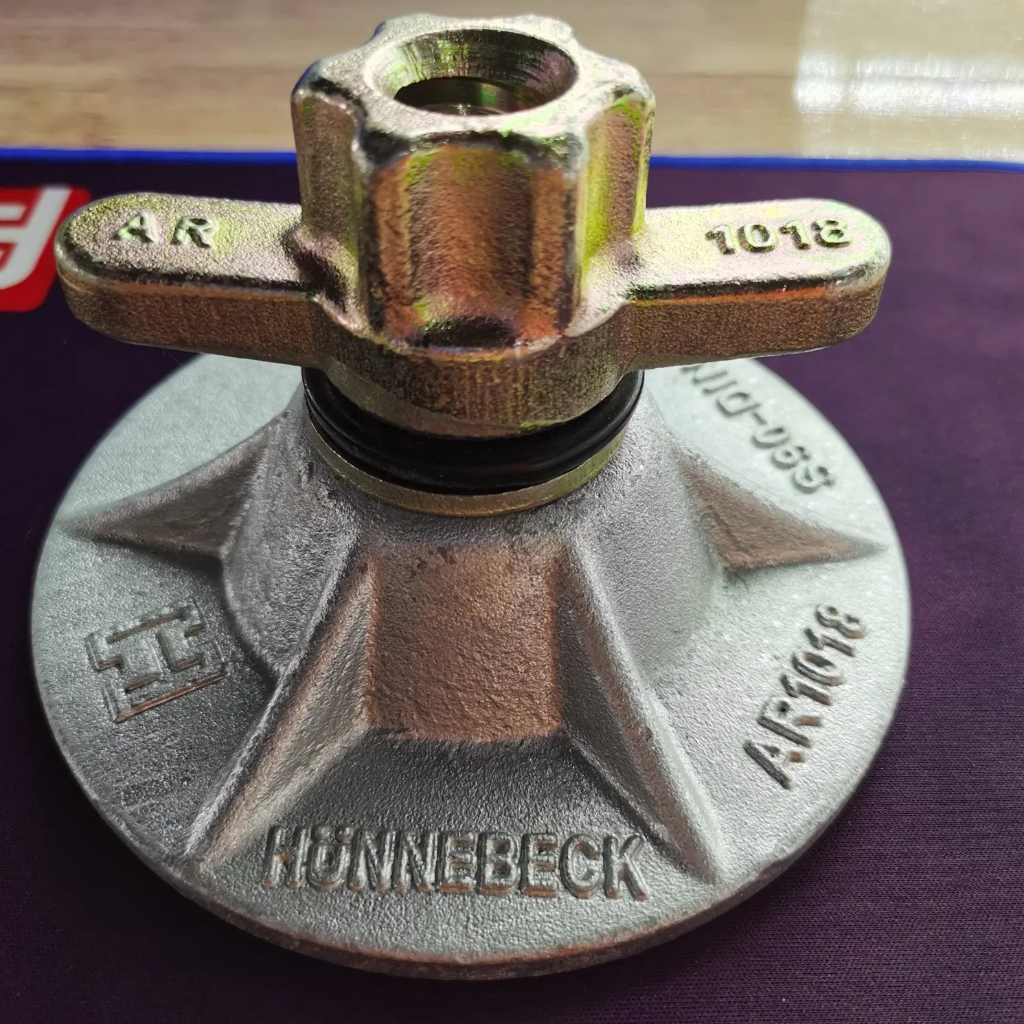 Formwork Accessories Cast Iron Anchor Nut Tie Rod Wing Nuts 15/17mm