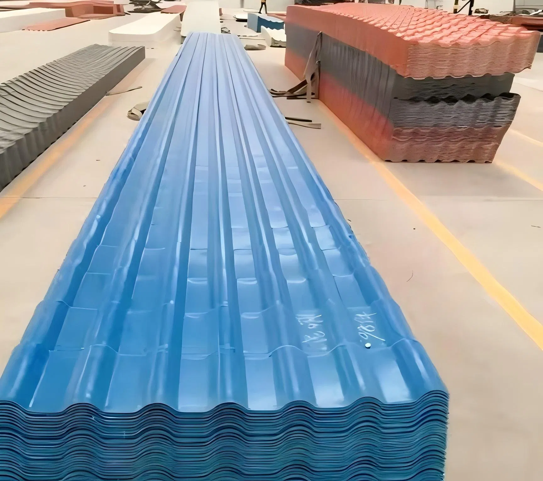 20 Years Life Time Easy Install ASA Coated Plastic Synthetic Resin Roof Tile