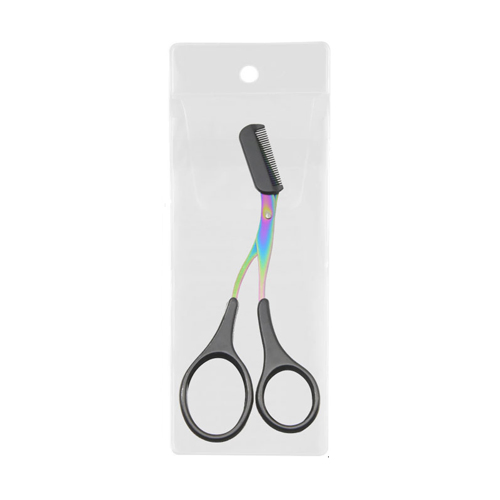 Stainless Steel Beauty Band Eyebrow Scissors