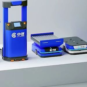 The Stacker-Type Agv Has a Maximum Lifting Height of 4 Meters