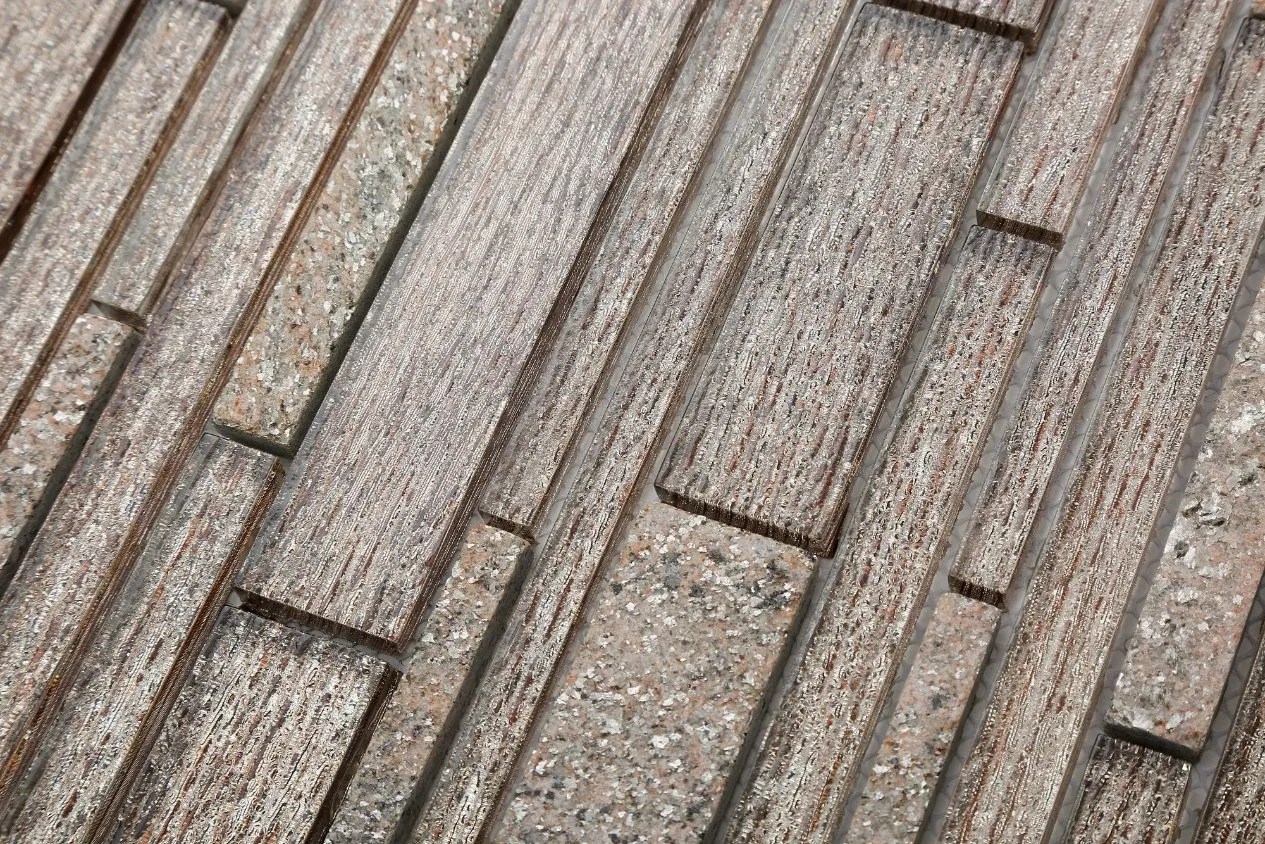 Мозаичная плитка под камень для ванной и пола