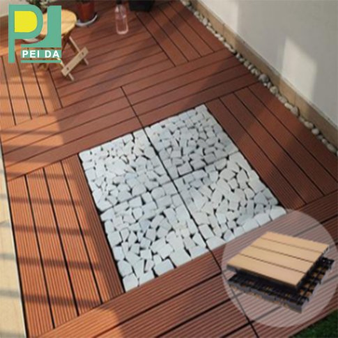 WPC Decking Composite Wood Texture Flooring