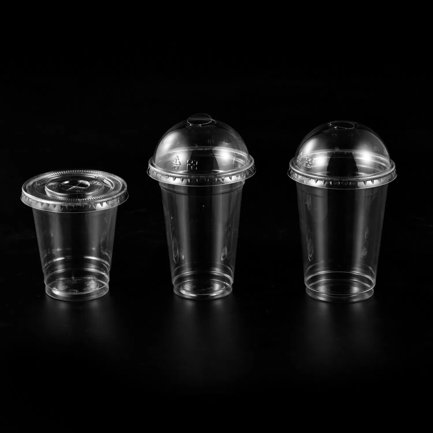 Custom Printed Clear Disposable 78 Caliber 9oz Pet Cup for Cold Drinking