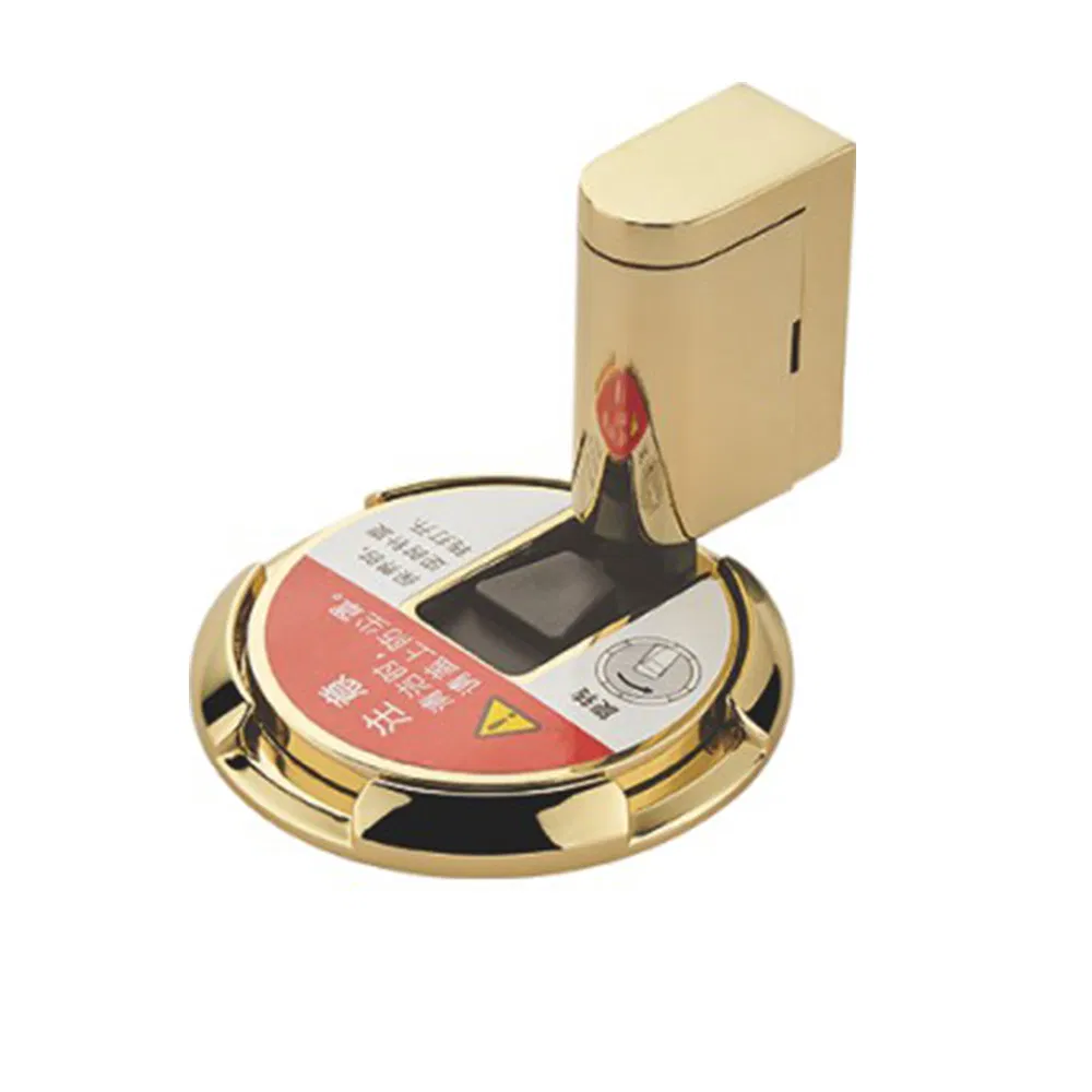 Heavy-Duty Home Door Accessories Floor Mounted Zinc Alloy Door Stopper
