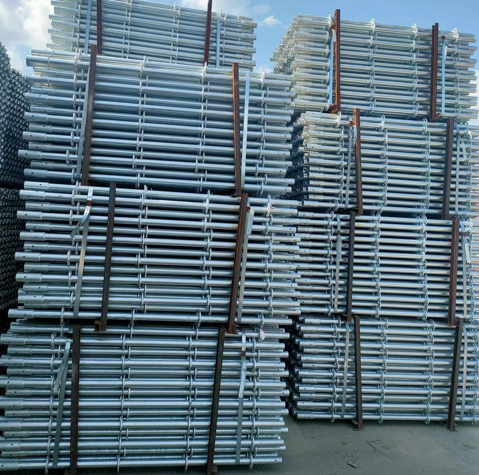 Steel Aluminum Layher Scaffold Ringlock Scaffolding System Modular Platform Factory Direct for Sale Used Layer Scaffolding