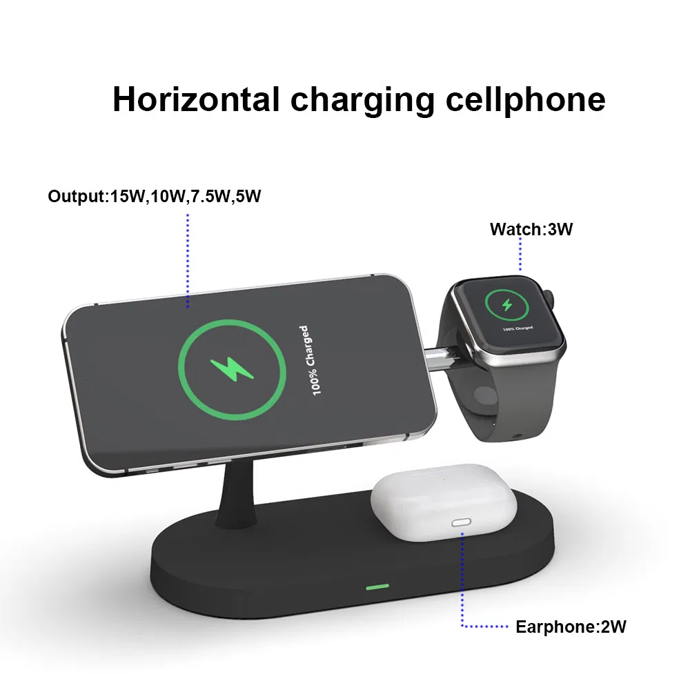 Charger Magnetic 15W 3 in 1 Wireless Charger Charging for iPhone 13 PRO Fast Charger