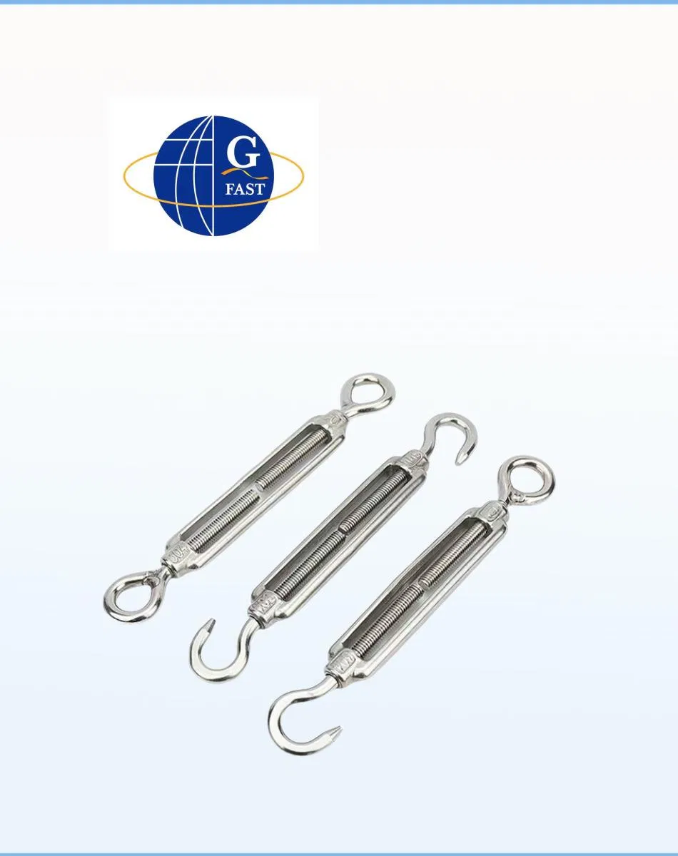 Fencing Wire Hook Eye Jaw Wire Rope Cable Fitting Rigging Turnbuckle