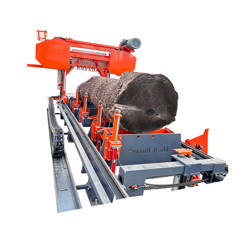 Ленточная пилорама гидравлическая для бревен