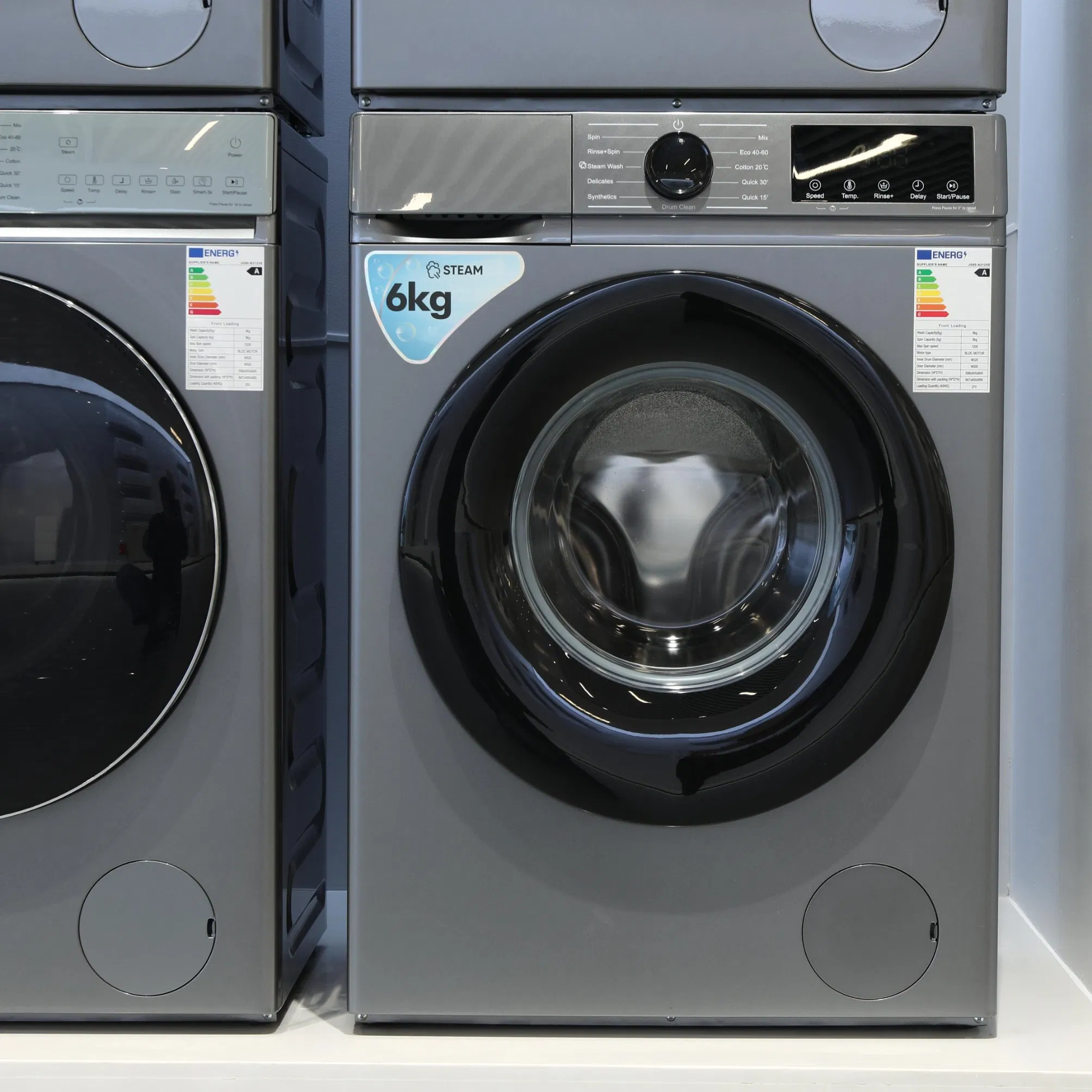 Home Laundry Front Load Automatic Drum Washing Machine