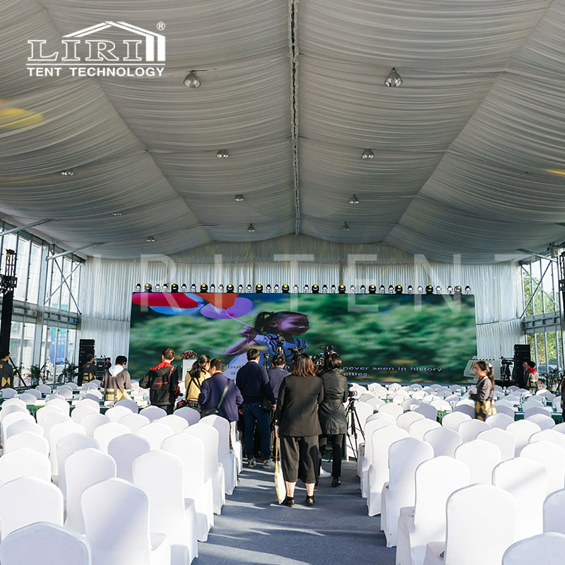 1000 Sqm Big Garage Door Custom-Made Large Warehouse Push and Pull Tent