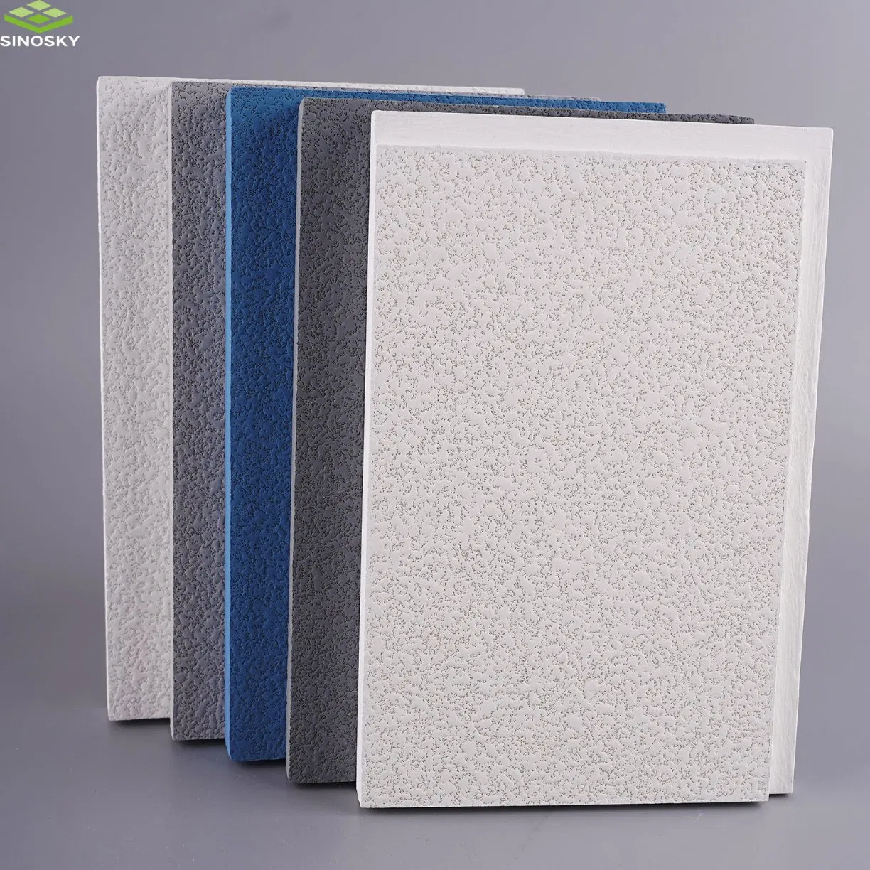 Fiberglass Suspended Ceiling Systems Acoustic Panel Baffle Fiberglass Ceiling for Office Decoration