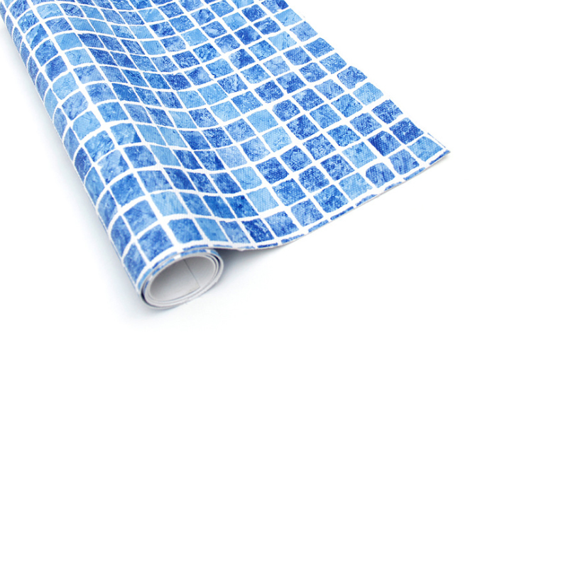 1.5 mm Pool Vinyl Liner Reinforced UV Resistance Blue PVC Swimming Pool Liner