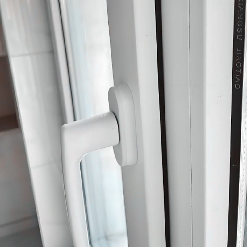 European Standard Double Tempered Glass UPVC Swing Window
