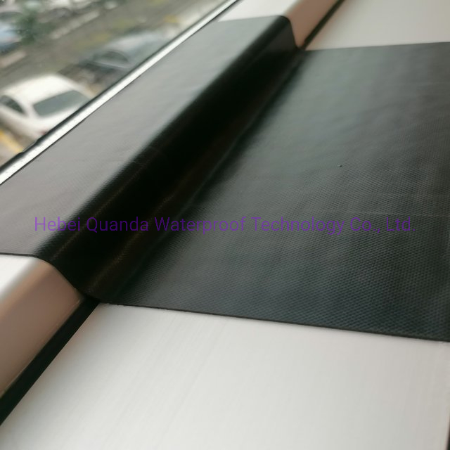 Low Price EPDM Lineflex Black Self Adhesive Membrane 0, 75 mm EPDM