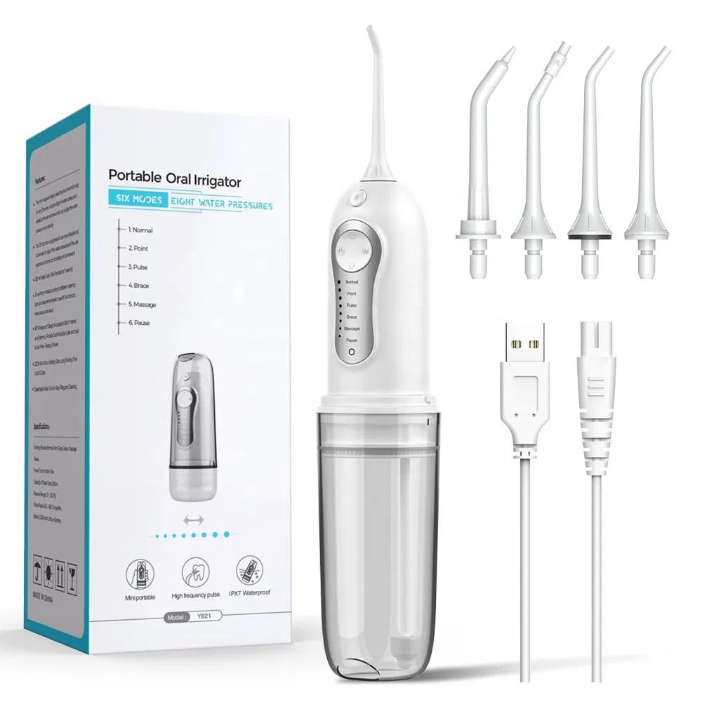 Wholesale Electric Cordless Waterproof Dental Water Flosser Rechargeable Professional Teeth Cleaning