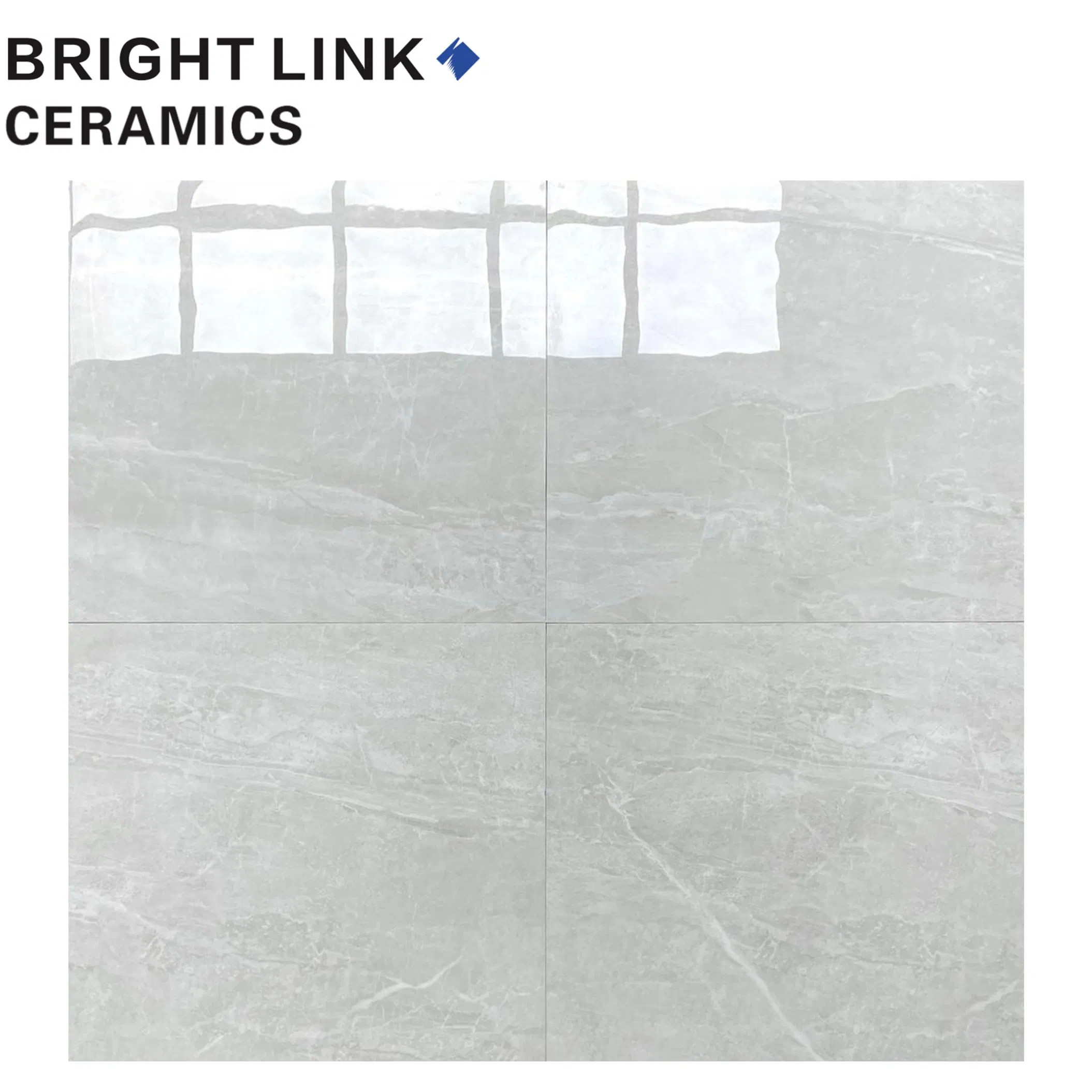 600*600mm Glazed Polished Porcelain Building Material Vitrified Ceramic Floor Tile