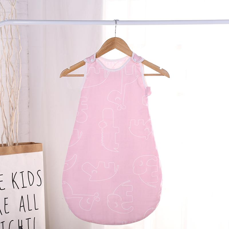 Baby Sleeping Bag Organic Cotton Baby Sleep Sack Wholesale Bamboo Breathable OEM Muslin Toddler Sleep Bag