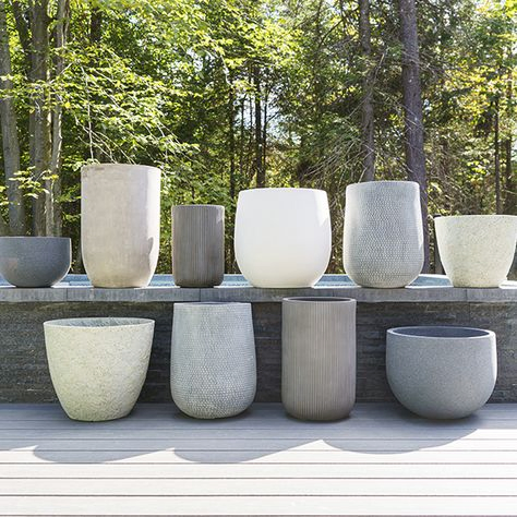 Garden Ornaments Plant Container FRP Fiberglass Large Planter Pots Customizable Flowerpot
