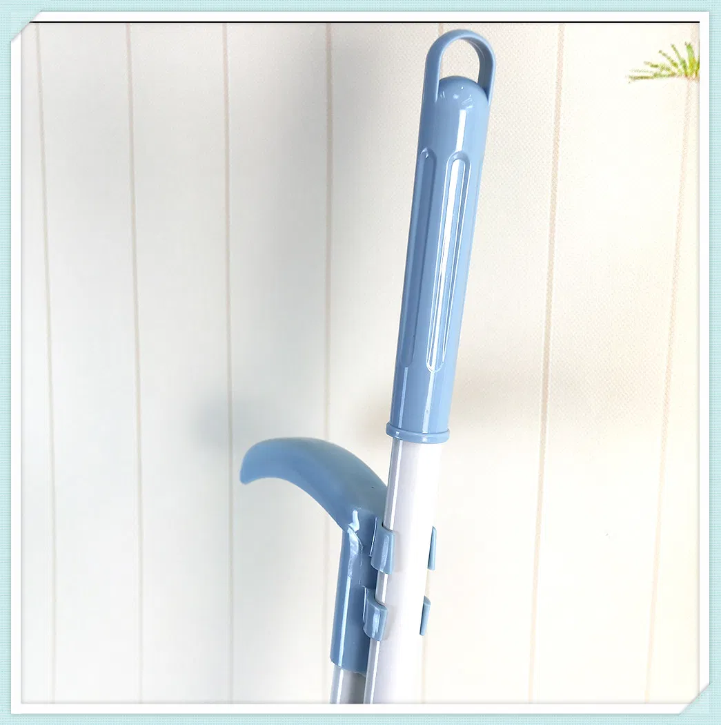 Jy9002 Professional Ergonomic Broom Set with Round Hole Hanger and Comb