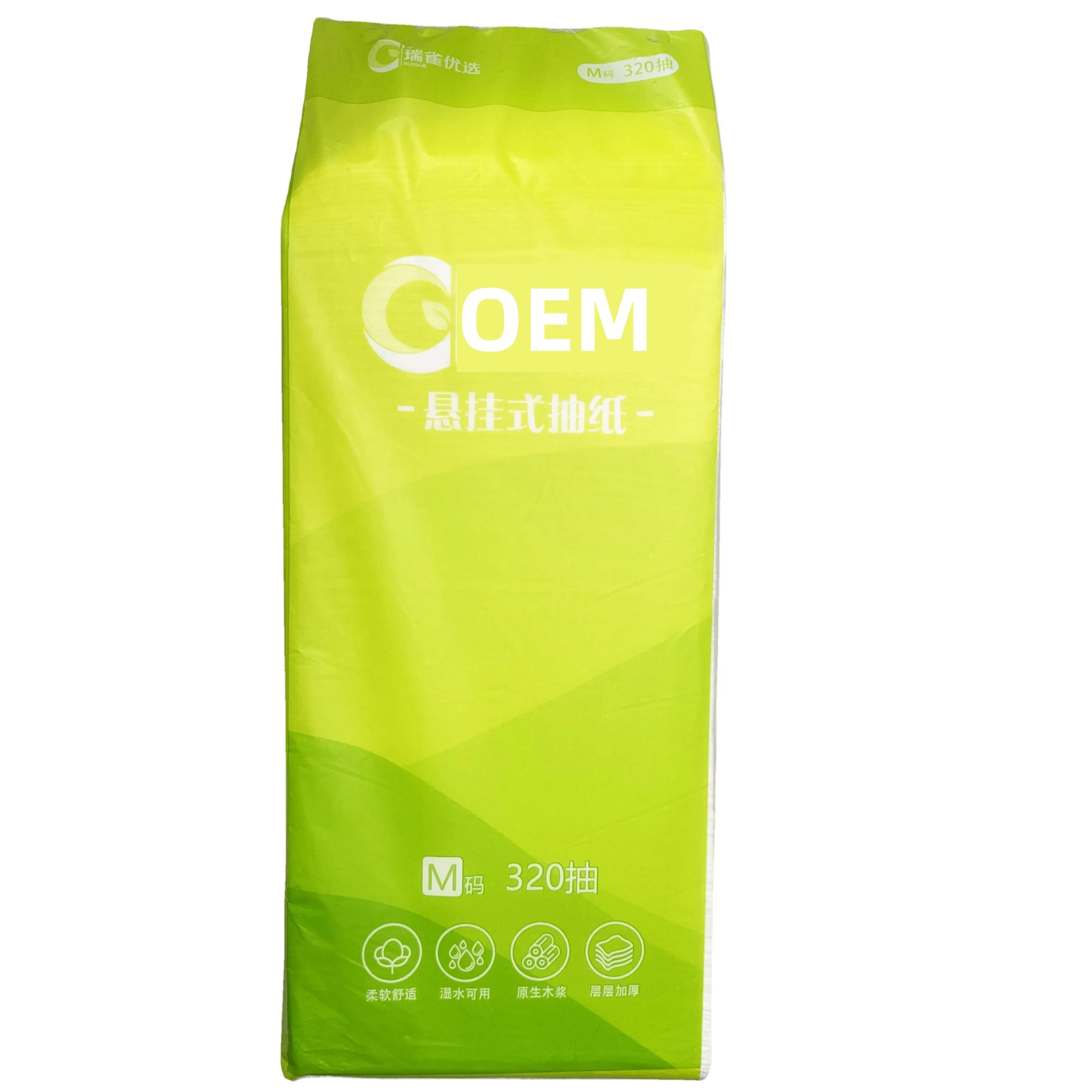 China Wholesale Wall Hanging Drawing Type Absorbent Facial Tissue Paper