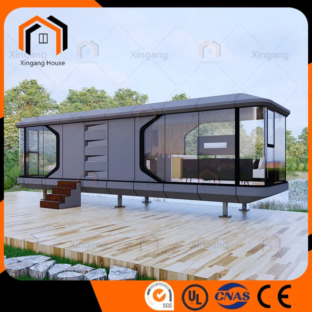 Luxury Mobile Outdoor Modular Container Prefabricated Space Capsule House