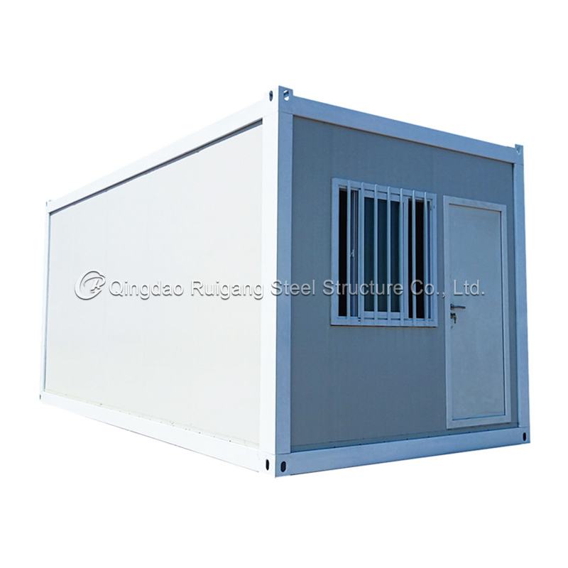 Cheap 20FT/40FT 2 3 4 Bedroom Mini Modular Movable Glass Cabin Mobile Home Modular Prefabricated Portable Tiny Shipping Container House with Toilet