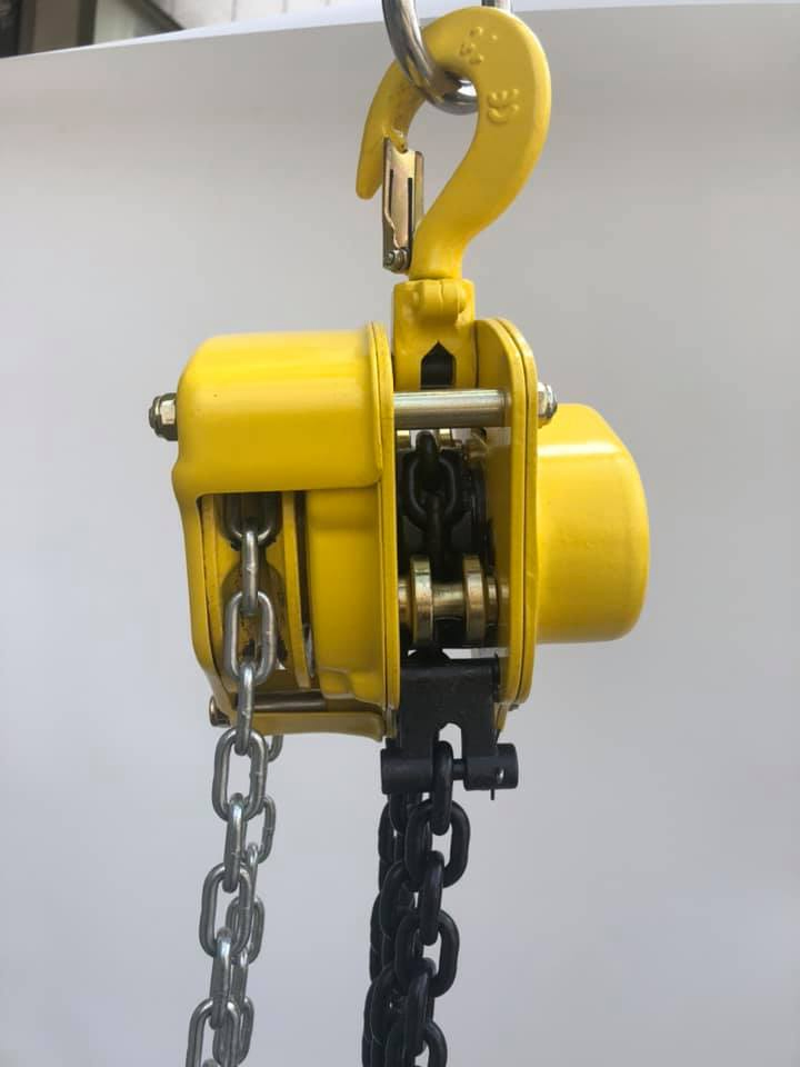 1t Manual Pulley Chain Hoist Chain Block