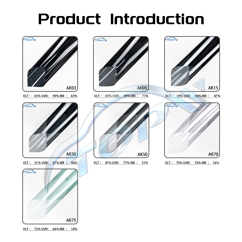 Factory Direct Sales Wholesale Price for Original Color Window Tint Film 1.52*30m