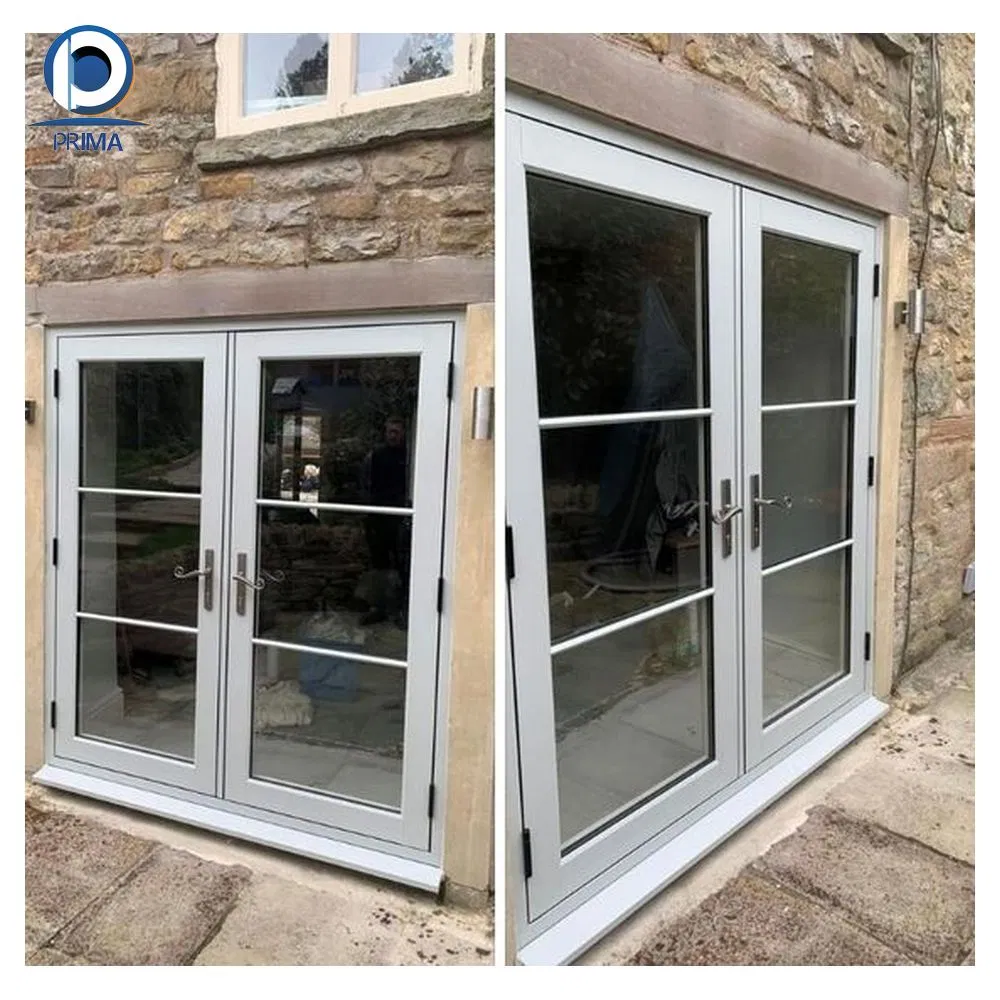 Door Top Sale European Standard Customization House Exterior PVC UPVC Casement Doors