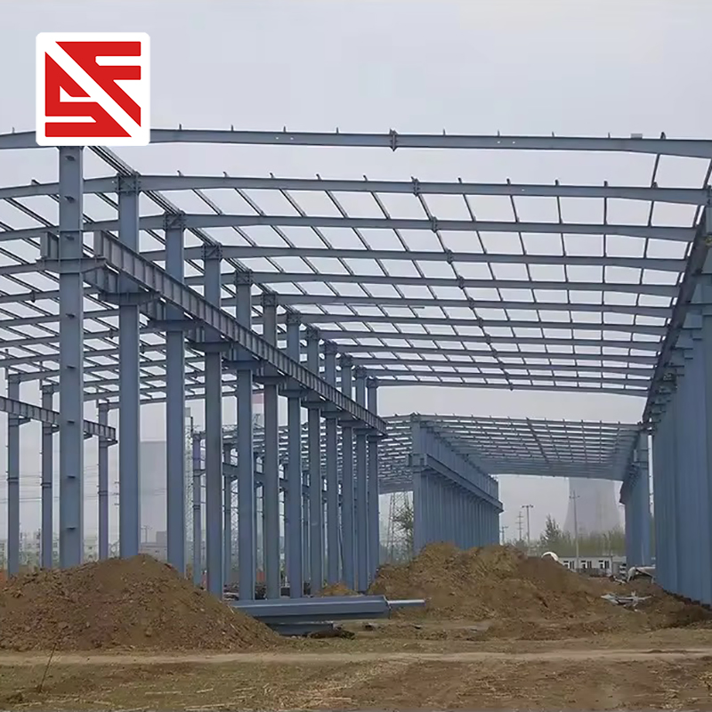 Foshan Factory Customized Steel Structure Building Fast Install Prefabricated Steel Structure Warehouse