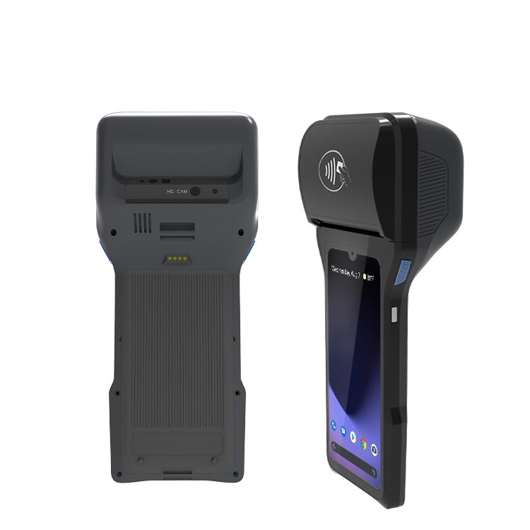 Portable Android POS with 58mm/80mm Thermal Printer, NFC, Qr Code Scanner