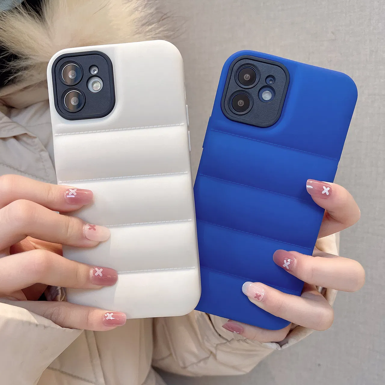 Чехол-пуховик для iPhone 14/13/12/11 Pro Max