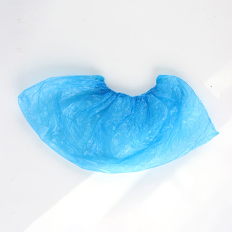 Polyethylene Dark Blue Disposable Shoe Covers