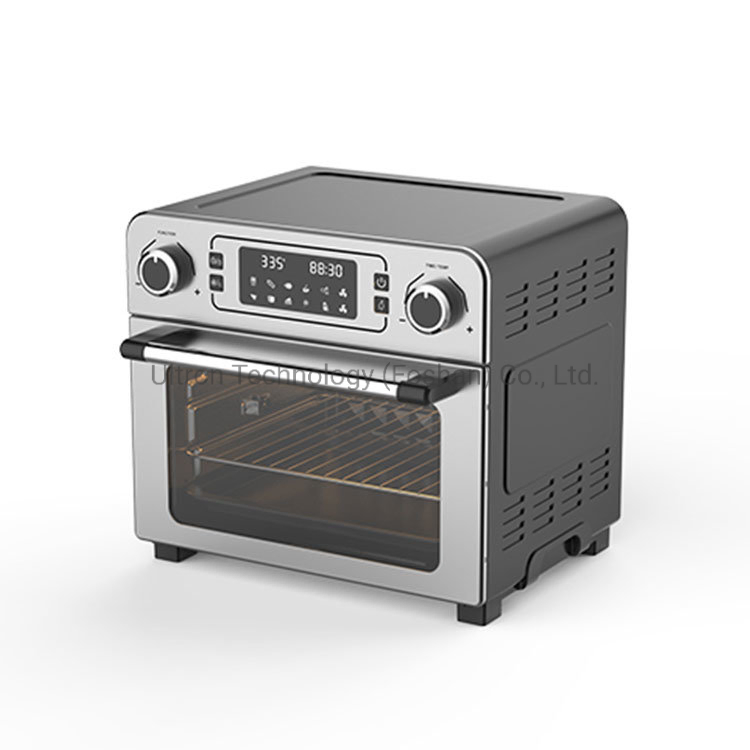 23L Deep Fryer Oil Filter Machine Pizza Oven Commercial Deep Fryers Air Fryer Oven