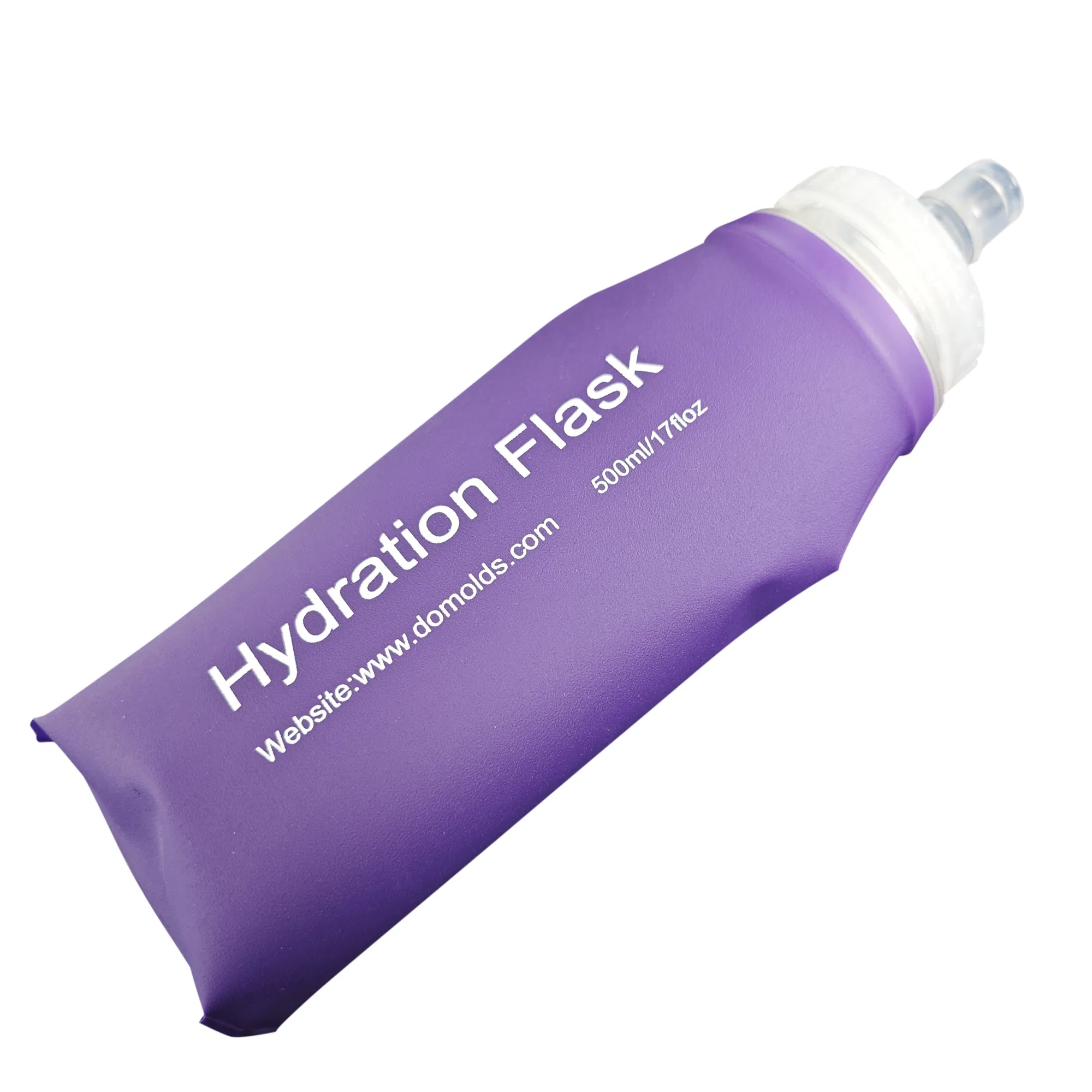 Складная бутылка для бега Purple, 500 мл, BPA-Free